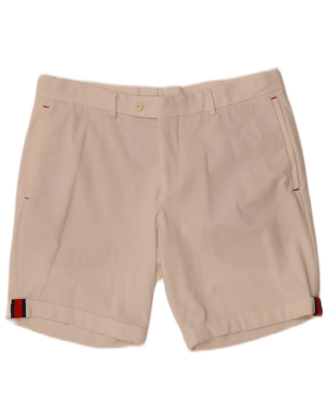 Zara Short Chino Homme EU 42 Large W32 Blanc