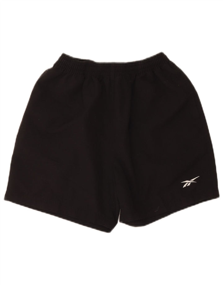 Reebok Short de sport femme 2XL Noir Polyester