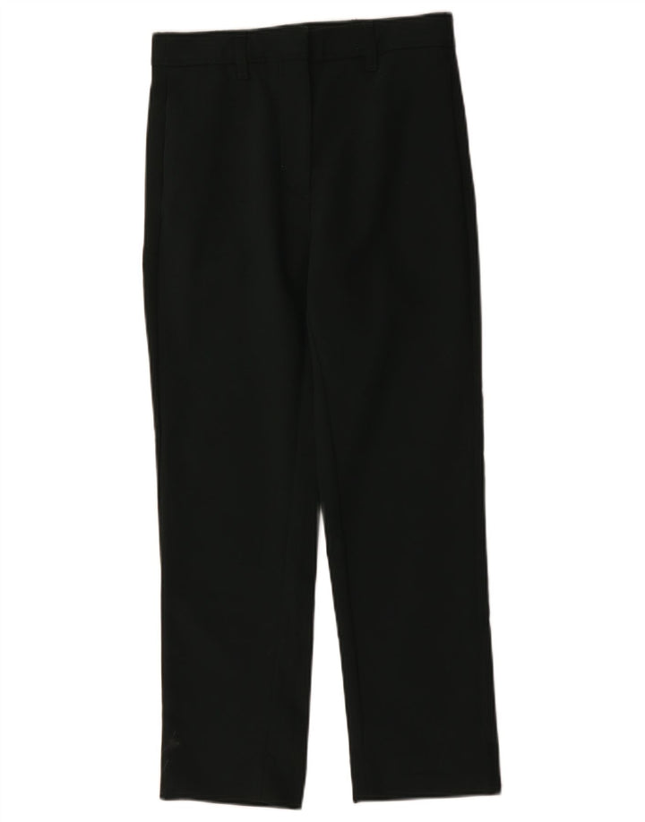 COS Pantalon décontracté droit pour femme EU 34 XS W28 L26 Vert Coton