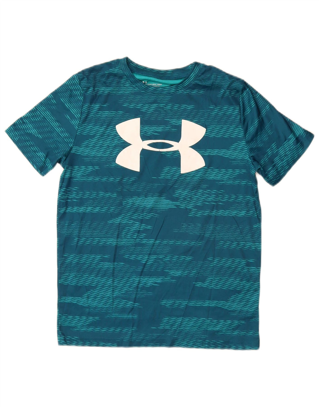 UNDER ARMOUR T-shirt graphique Heat Gear pour garçon 11-12 ans Grand Bleu