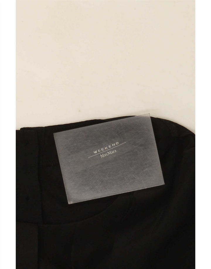 Max Mara Womens Weekend Blouse sans manches Top UK 16 Large Noir