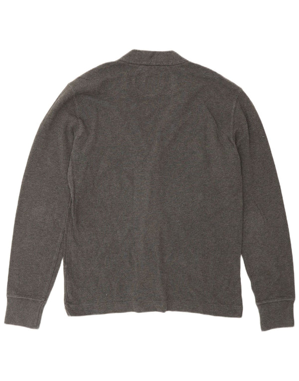 Polo Ralph Lauren Pull Cardigan Homme Petit Gris Coton