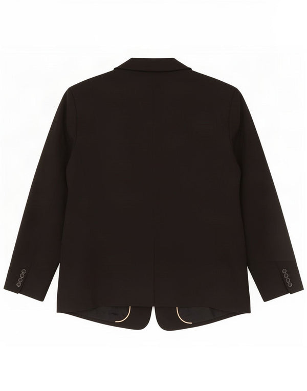 Michael Kors Veste blazer 1 bouton pour femme US 22 3XL Noir Polyester Moderne
