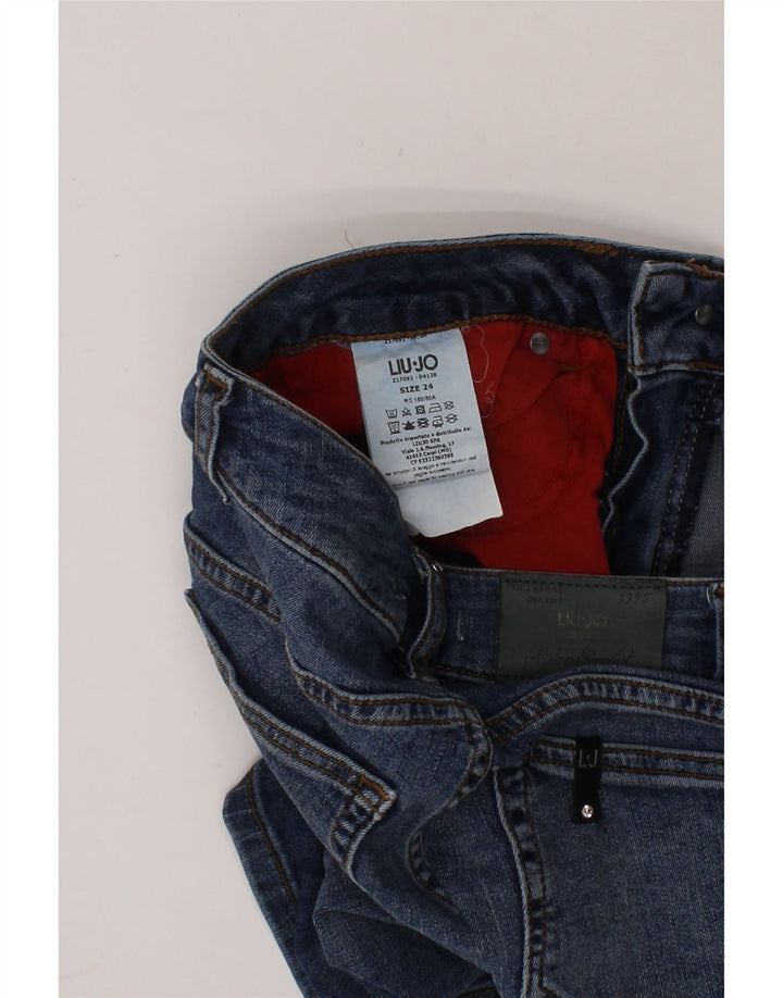 LIU JO Boys Denim Shorts 7-8 Years W24  Blue Cotton Vintage Liu Jo and Second-Hand Liu Jo from Messina Hembry 
