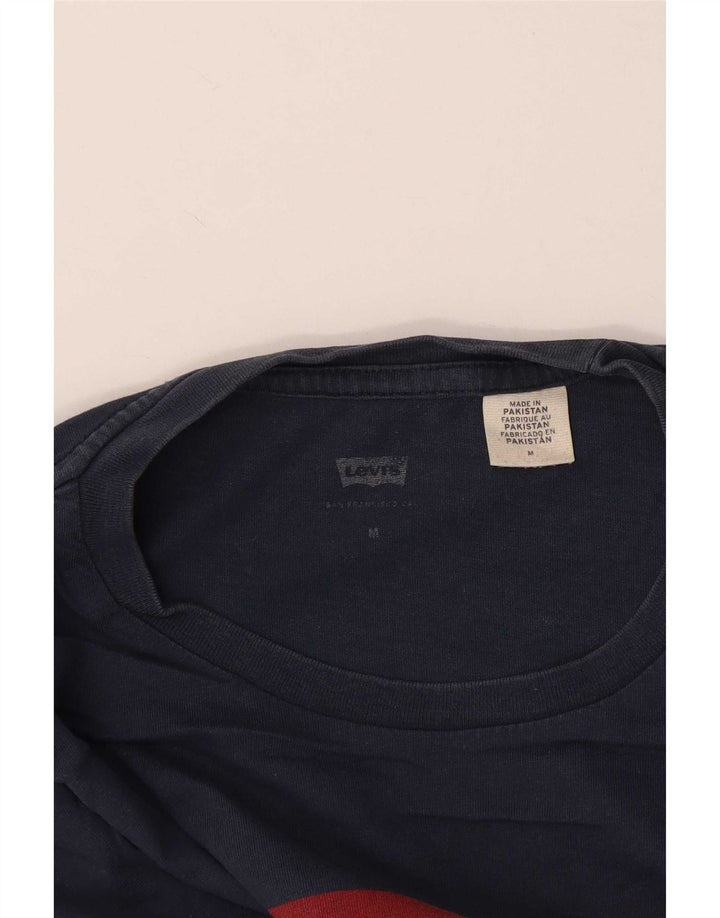 Levi's Tee-Shirt Graphique Homme Bleu Marine Moyen