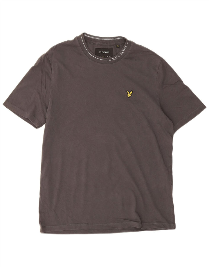 Lyle & Scott T-Shirt Homme Gris Moyen Coton