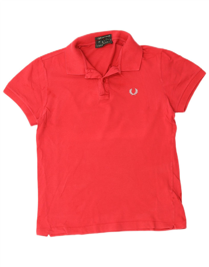 Fred Perry Polo Homme Rouge Moyen Coton