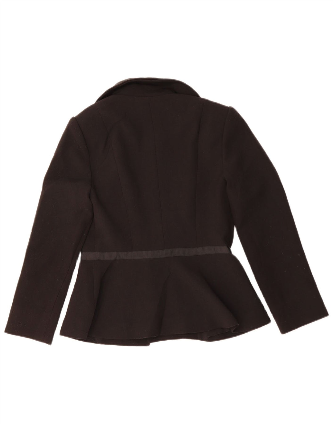 Coast Veste Blazer Ouverte Femme UK 8 Petit Noir Polyester