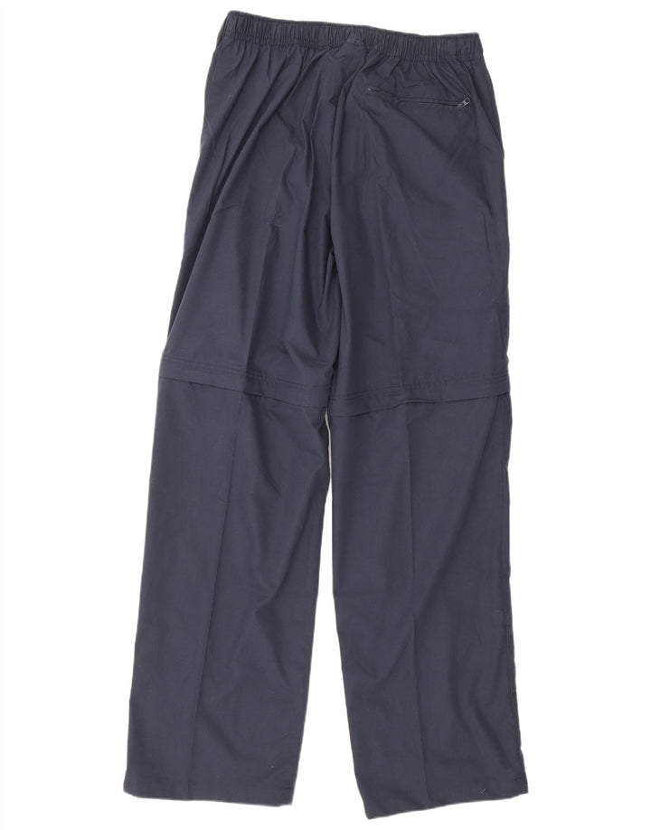 Asics Pantalon Cargo Droit Homme XL W36 L34 Bleu Marine Polyester