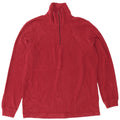 Lotto Pull Polaire Col Zippé Homme Rouge Moyen Polyester