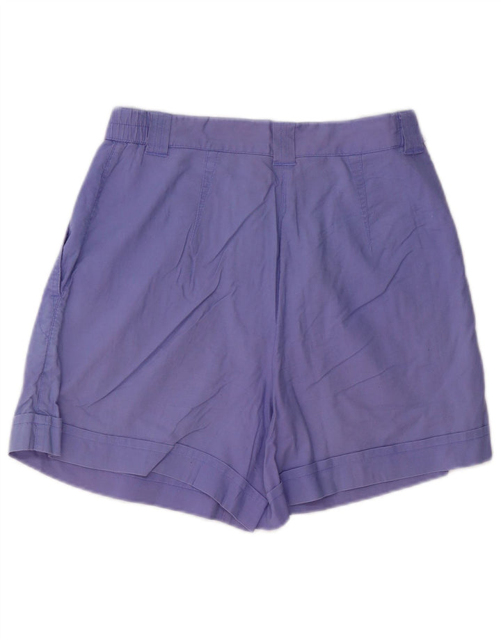 vintage Femmes Pegged Chino Shorts W28 Moyen Violet