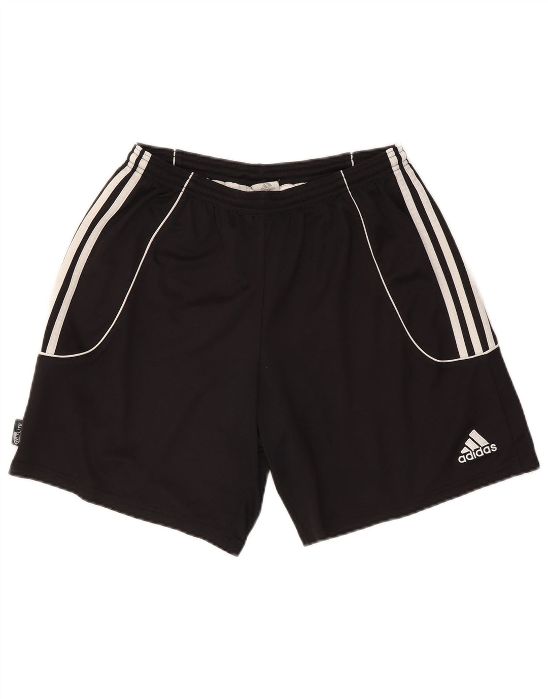 Adidas Short de sport Climalite pour homme, grand, noir, polyester