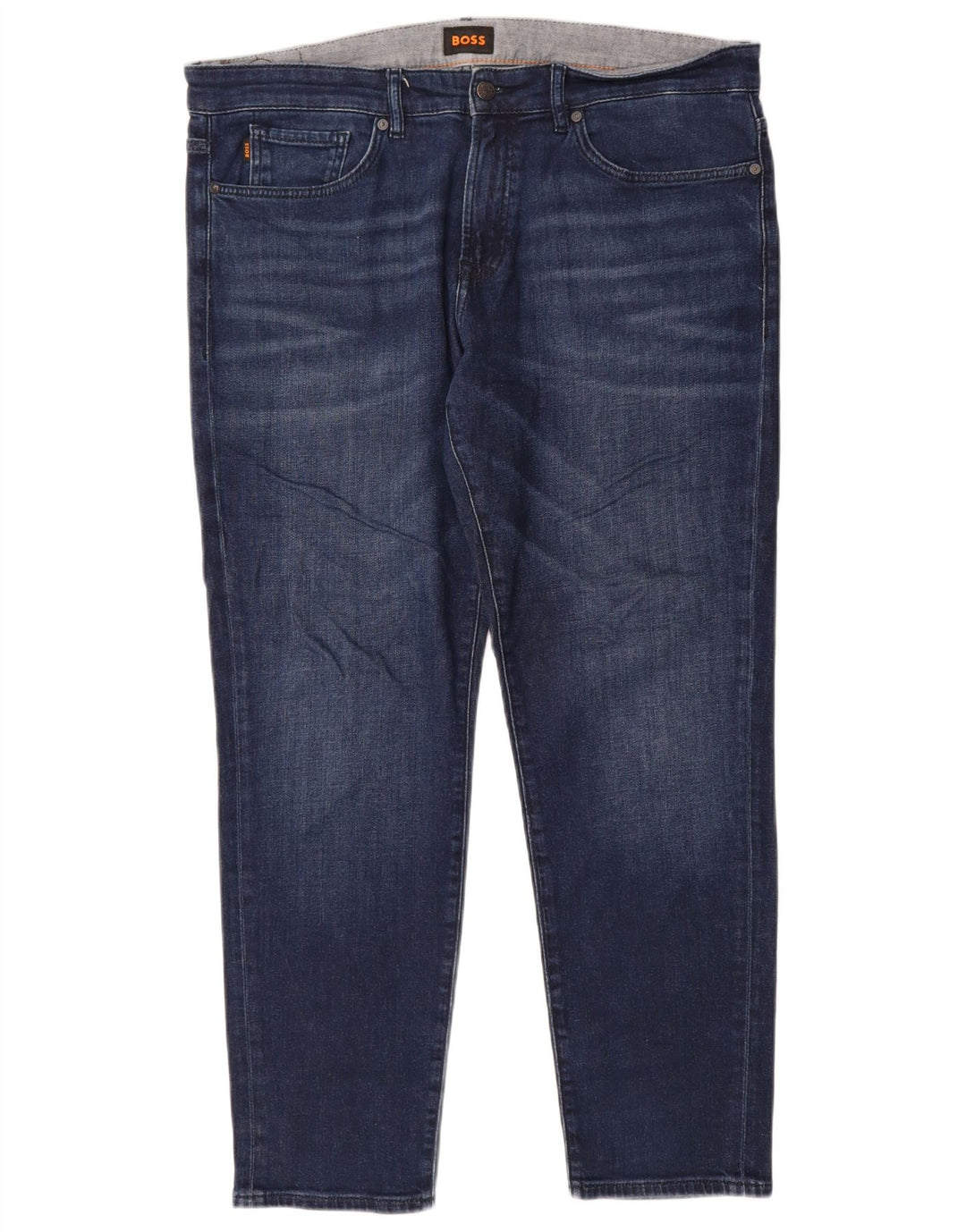 Hugo Boss Jean Slim W36 L30 Bleu Coton Homme