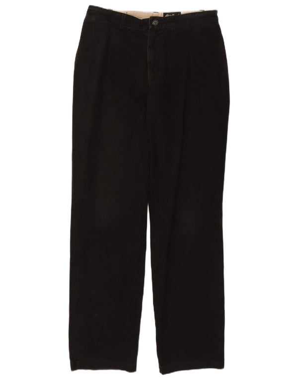 Eddie Bauer Pantalon Chino Coupe Classique Homme W34 L34 Coton Noir