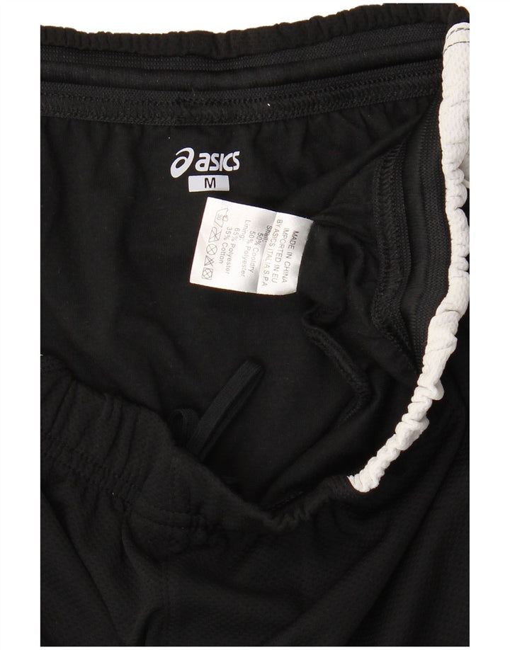 Asics Short de sport pour femme UK 12 Medium Noir Colorblock Polyester