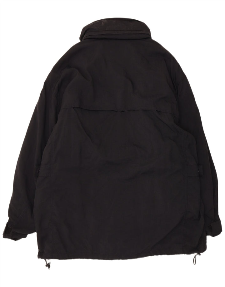 veste utilitaire vintage pour hommes IT 54 2XL Nylon noir