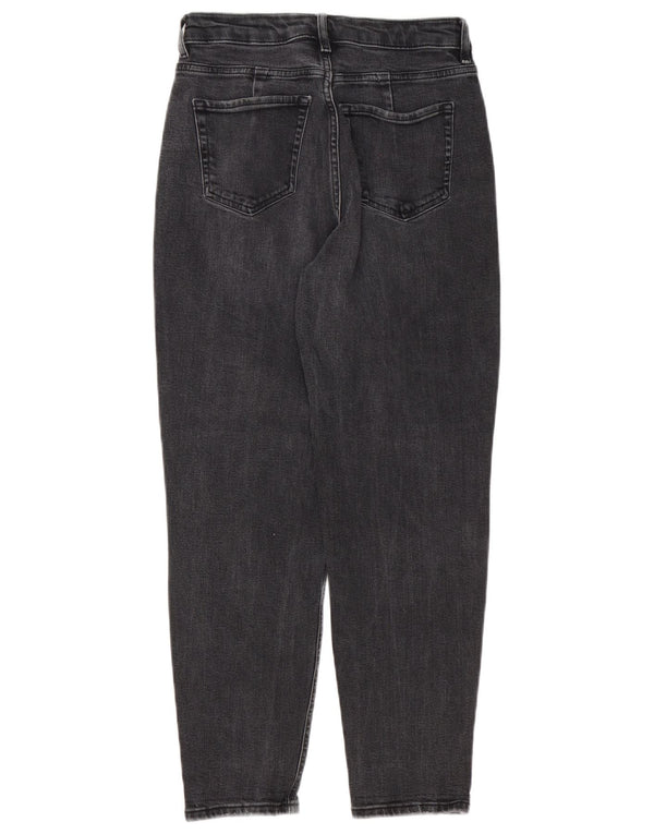 Marks & Spencer Jean Mom Tapered pour femme UK 8 Small W28 L26 Noir
