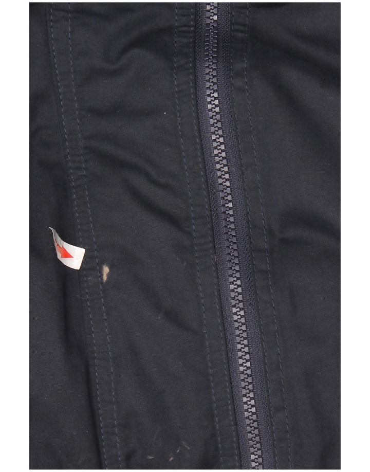 Superdry Veste Sherpa Parka à capuche pour homme UK 38 Bleu marine moyen Polyester