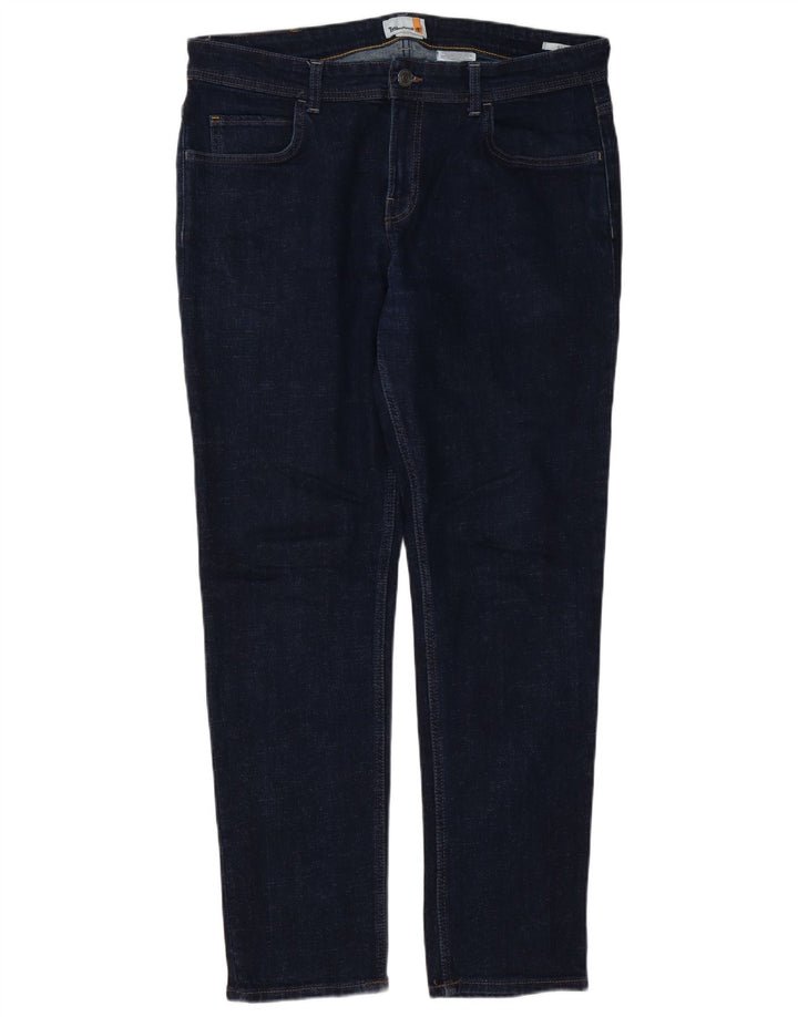 TIMBERLAND Jean droit homme W36 L32 bleu marine coton