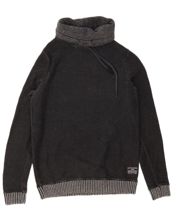 JACK & JONES Pull Col Roulé Homme Petit Gris