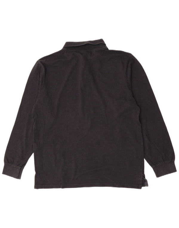 North Sails Polo à manches longues pour homme 2XL en coton noir