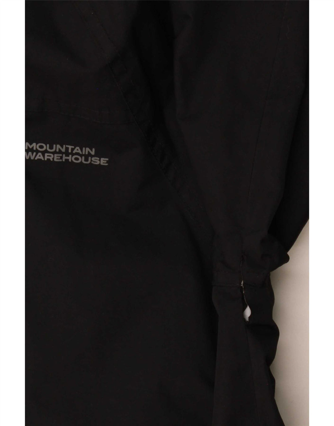 Mountain Warehouse Veste de pluie à capuche pour homme UK 36 Small Noir Polyester