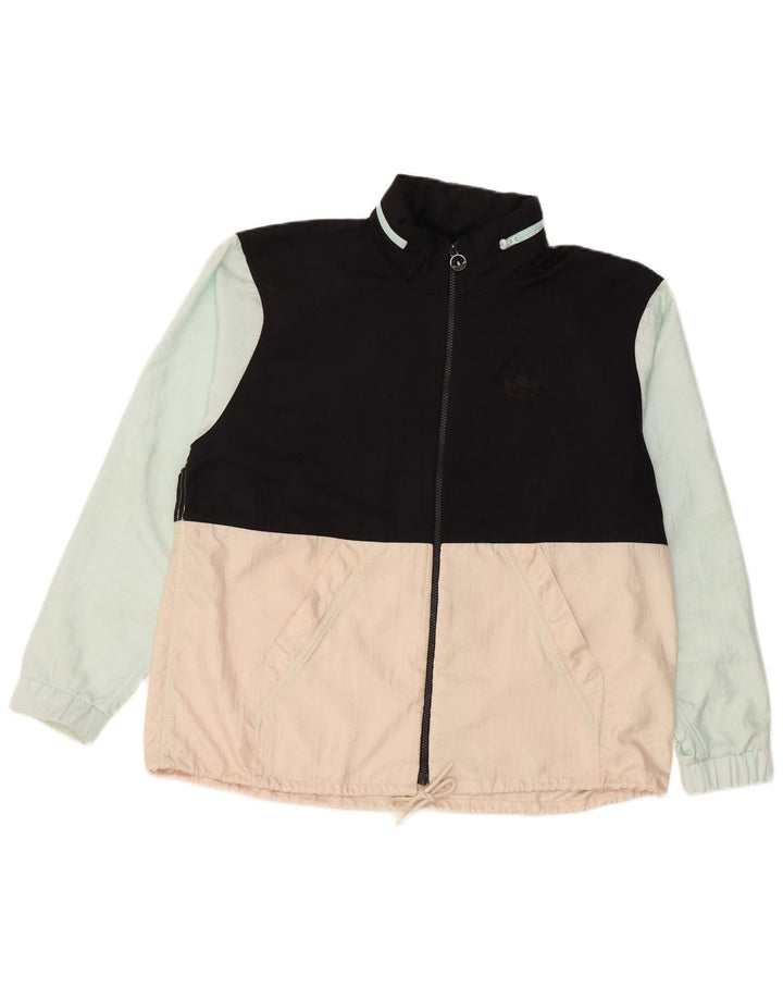 ADIDAS Veste de survêtement pour femme UK 12 Medium Multicolore Colourblock