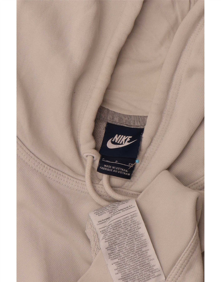 Nike Pull à capuche pour homme Petit Gris Coton
