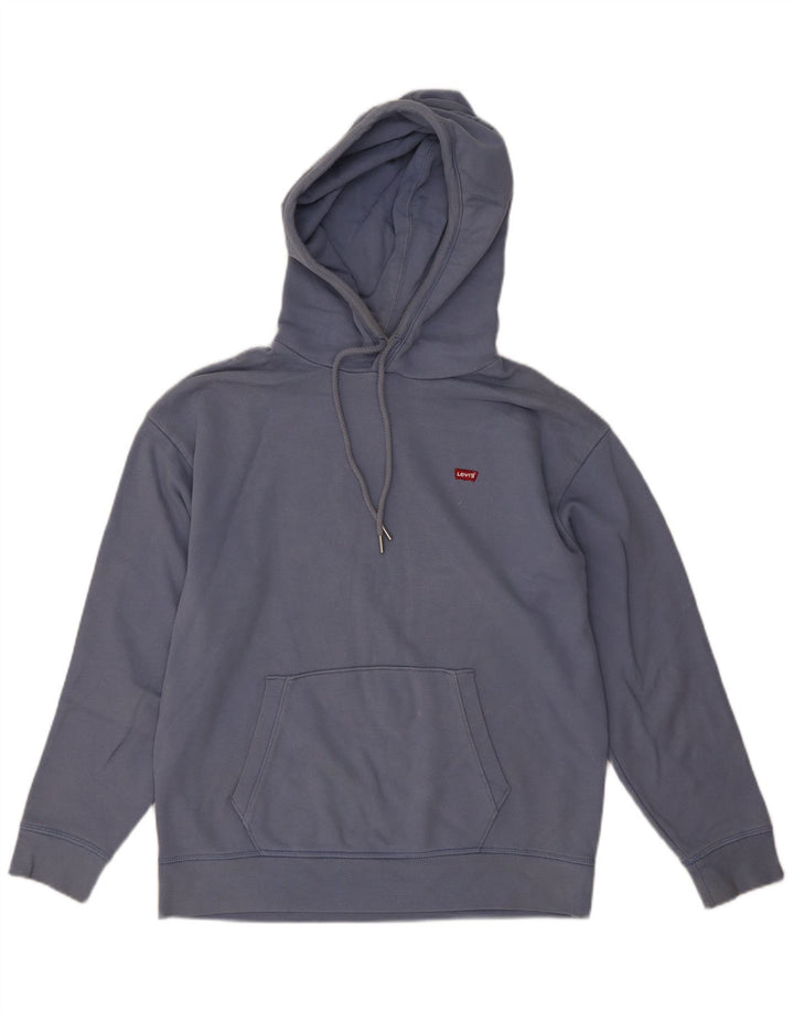 Levi's Pull à Capuche Homme Bleu Marine Moyen Coton