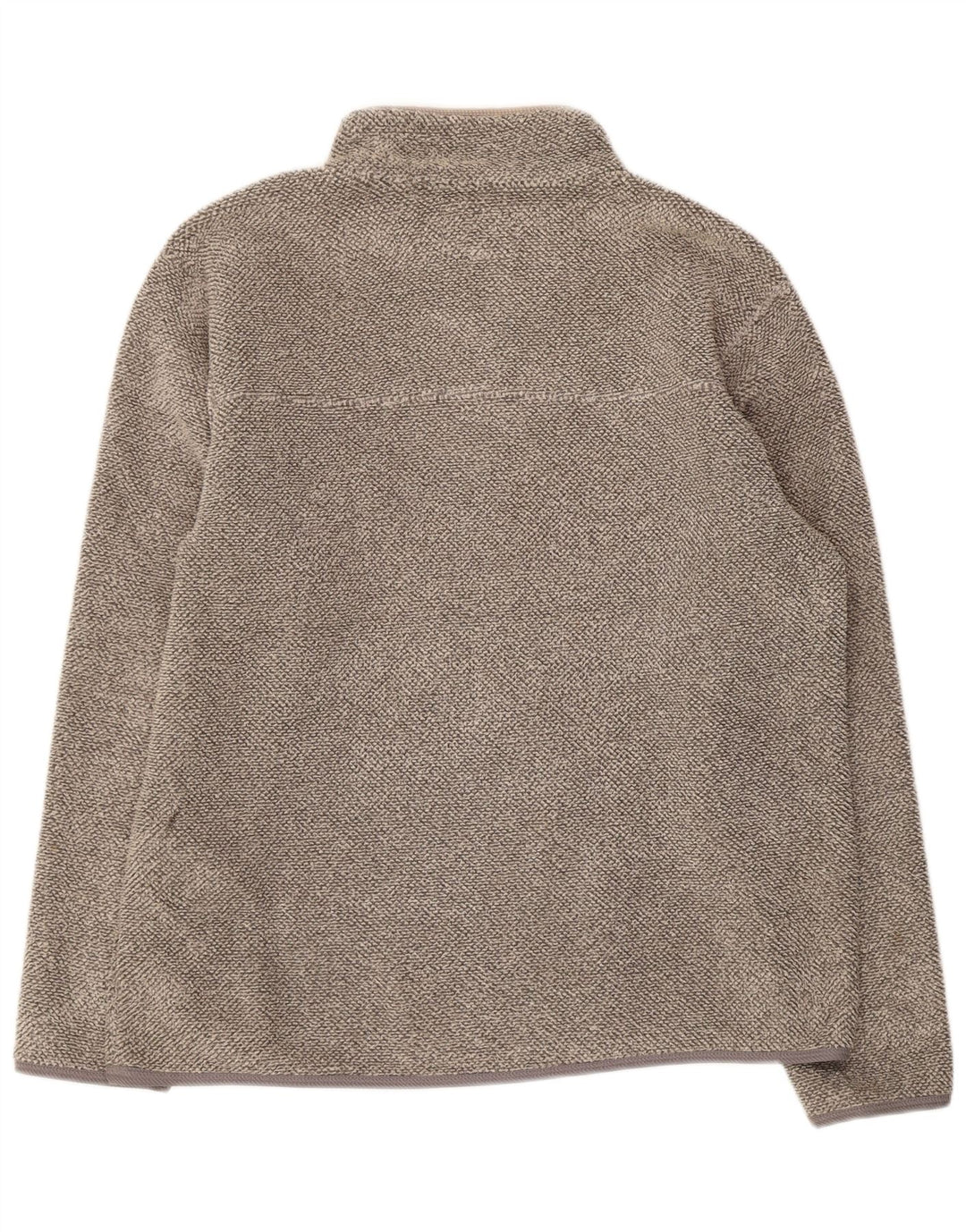 Marks & Spencer Sweat-shirt à col zippé pour hommes, grand gris, polyester