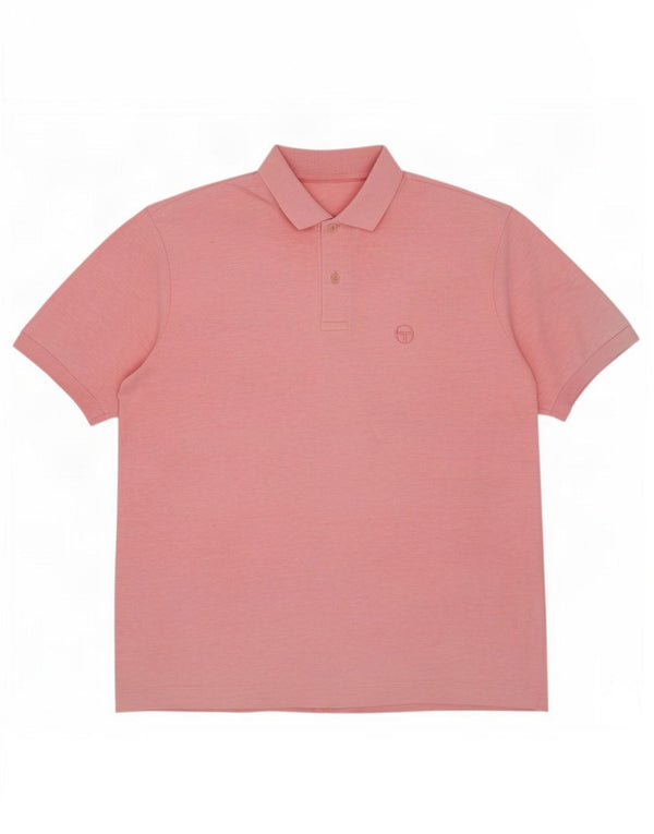 Sergio Tacchini Polo Homme Grand Rose Coton