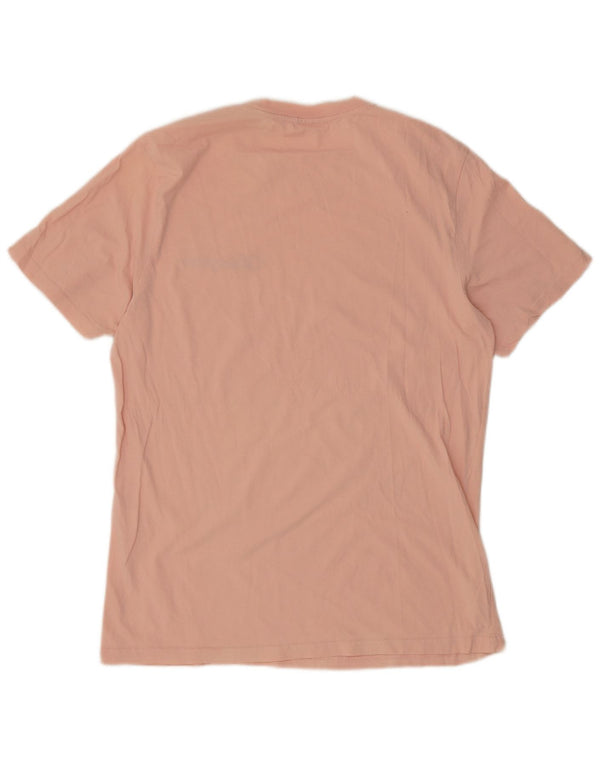 Champion T-Shirt Homme Haut Large Rose Coton