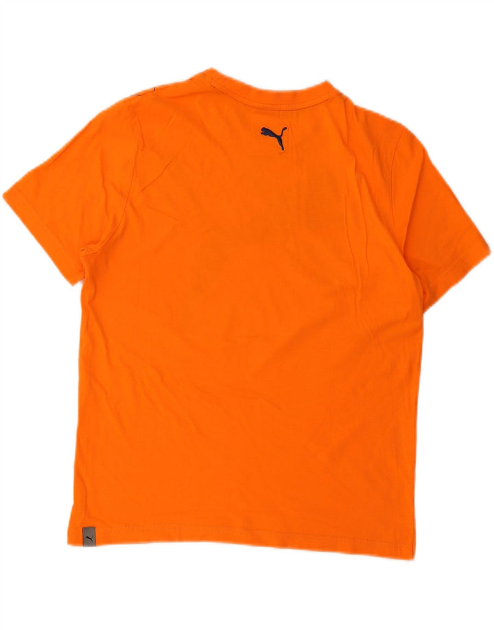 Puma T-Shirt Graphique Homme Petit Orange