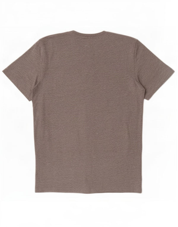 Jack & Jones Mens Graphic T-Shirt Top Small Grey Cotton
