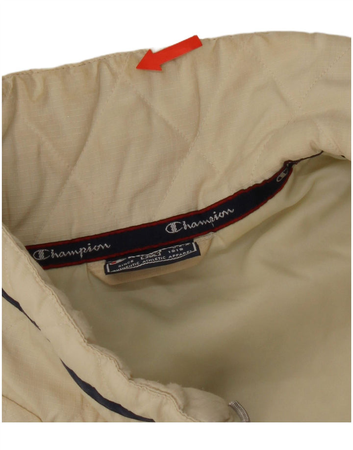 Champion Gilet matelassé pour femme UK 18 XL Blanc cassé