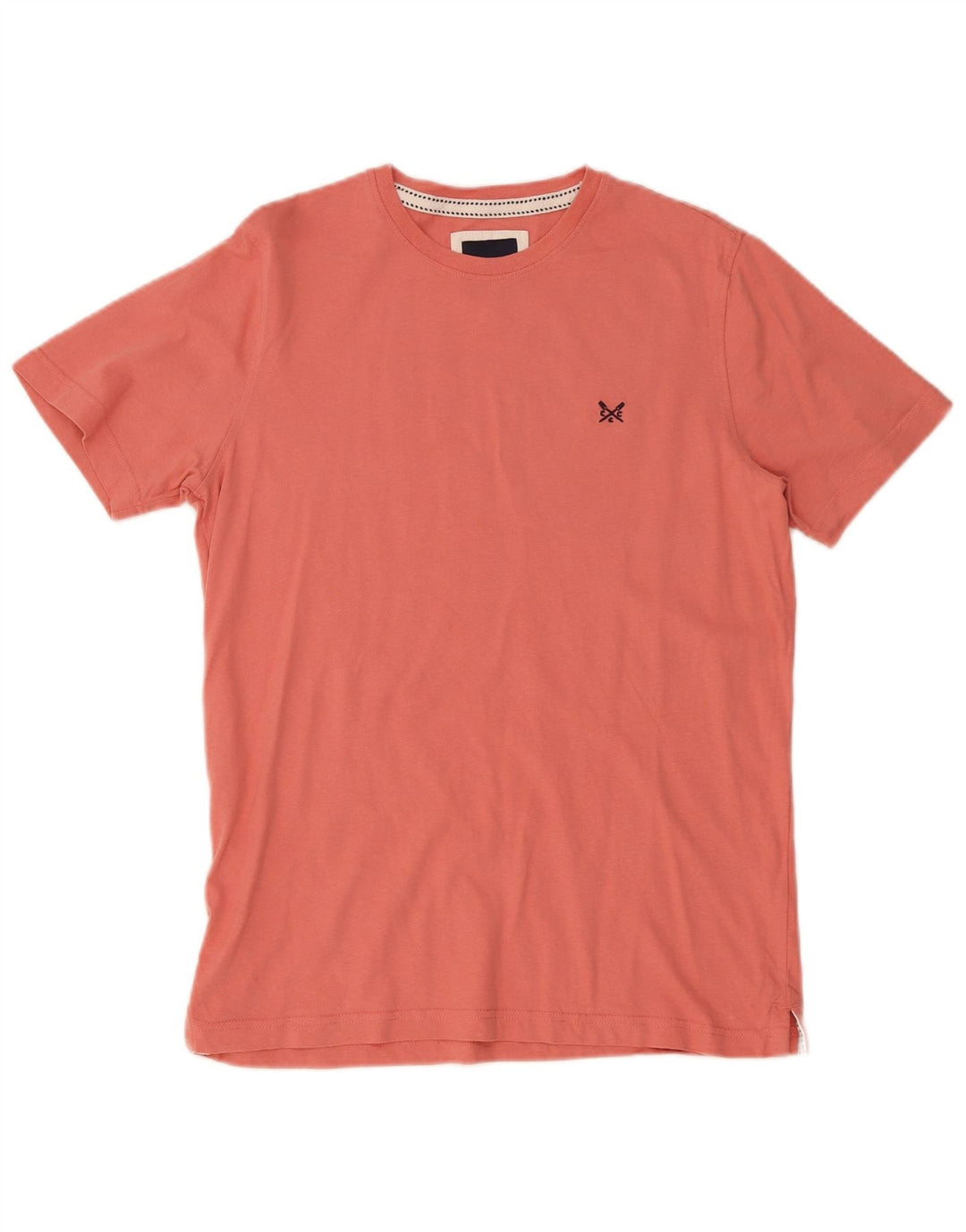 Crew Clothing T-Shirt Homme Coton Rose Moyen