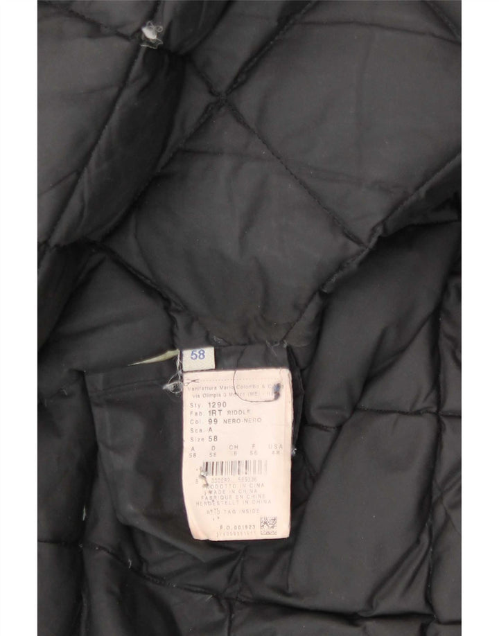 Colmar Manteau matelassé à capuche pour homme IT 58 XL Noir Polyester