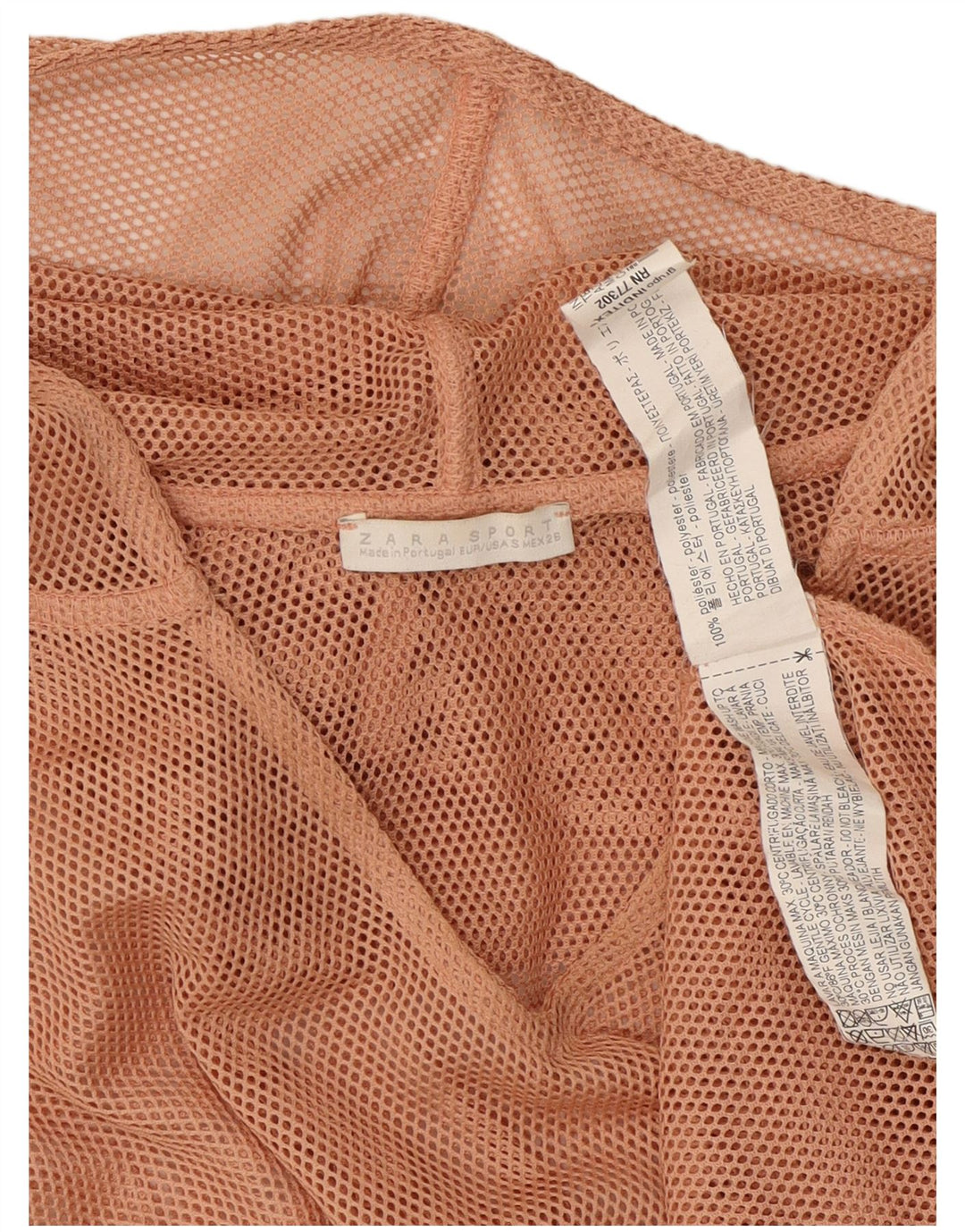 Zara Femme Surdimensionné Pull À Capuche Survêtement Top Veste UK 10 Petit Rose