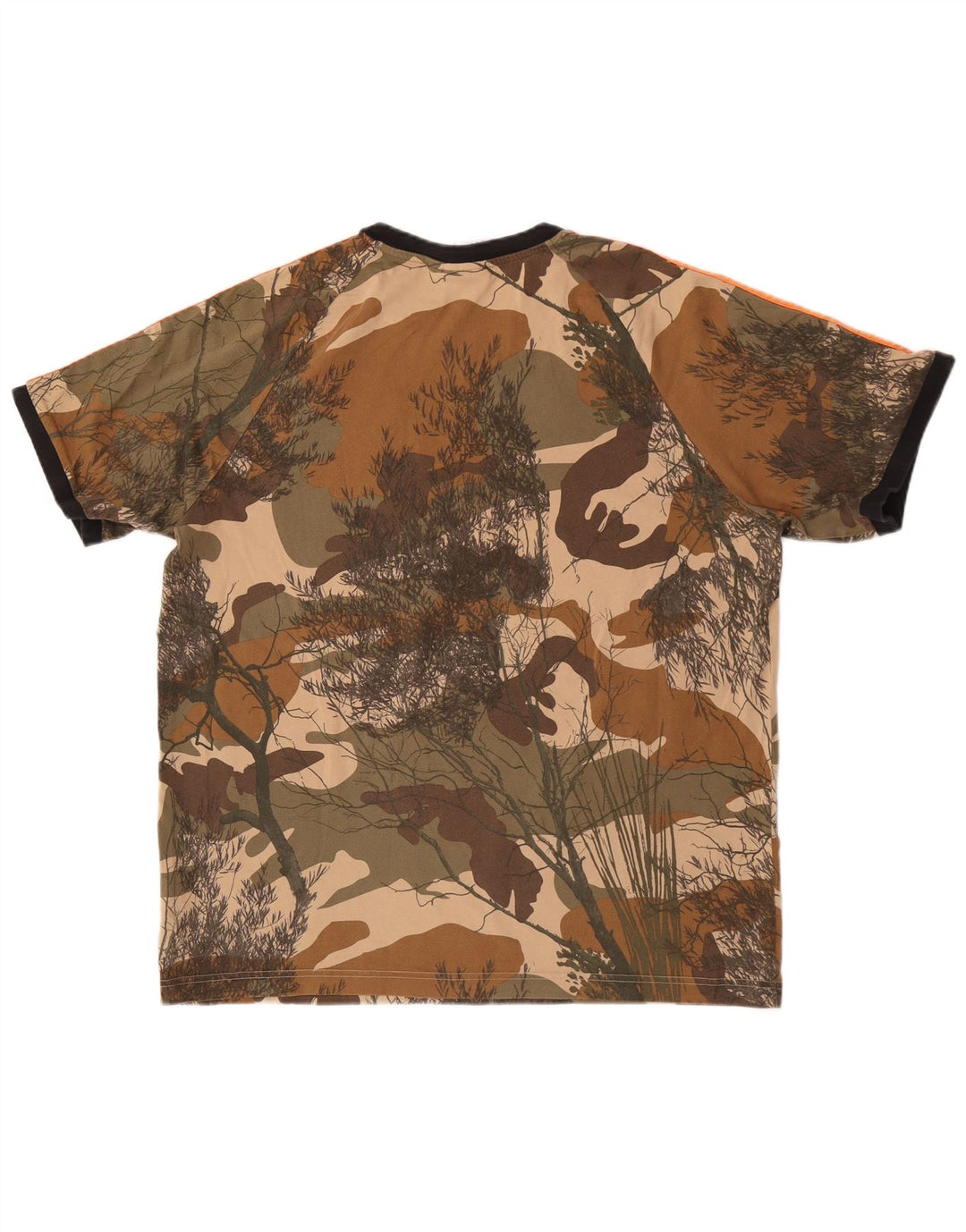 Adidas T-Shirt Homme Top Large Multicolore Camouflage Coton