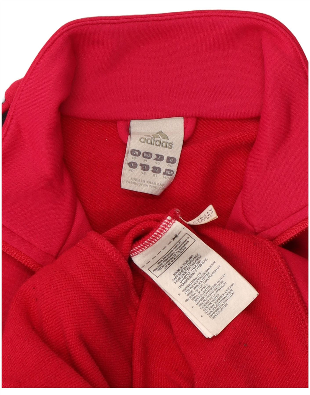 Adidas Veste de survêtement pour femme UK 14 Rose moyen Polyester