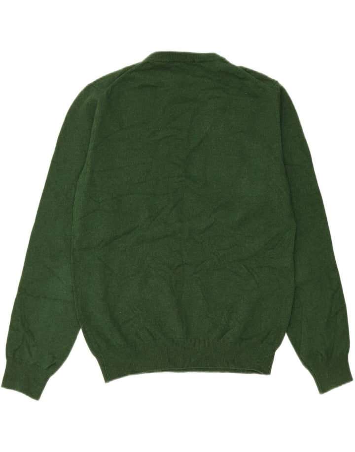 Gant Pull surdimensionné à col rond pour femme UK 10 Petite laine verte