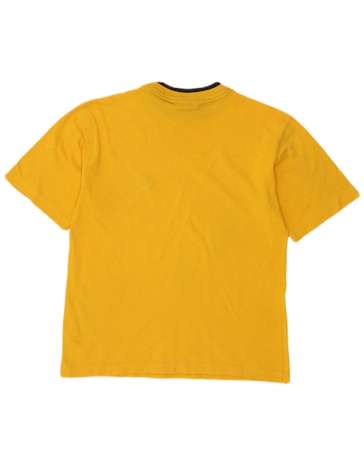 Asics T-Shirt Garçon 11-12 ans Jaune Coton