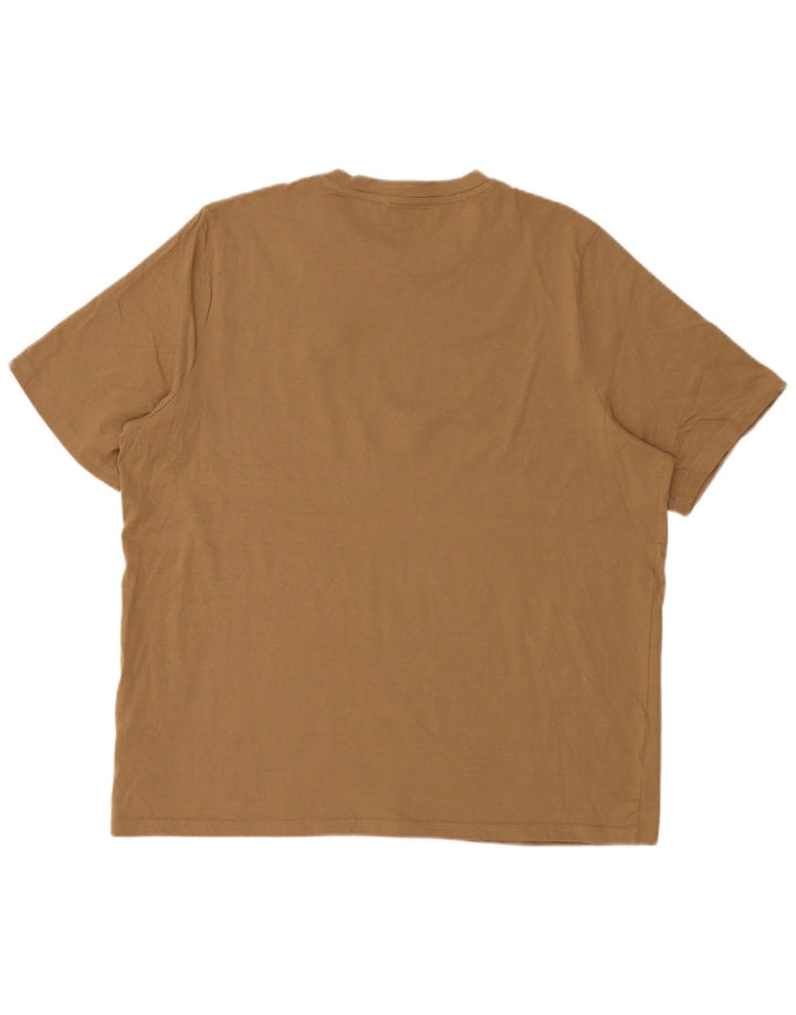 Puma T-Shirt Homme Top 2XL Coton Beige
