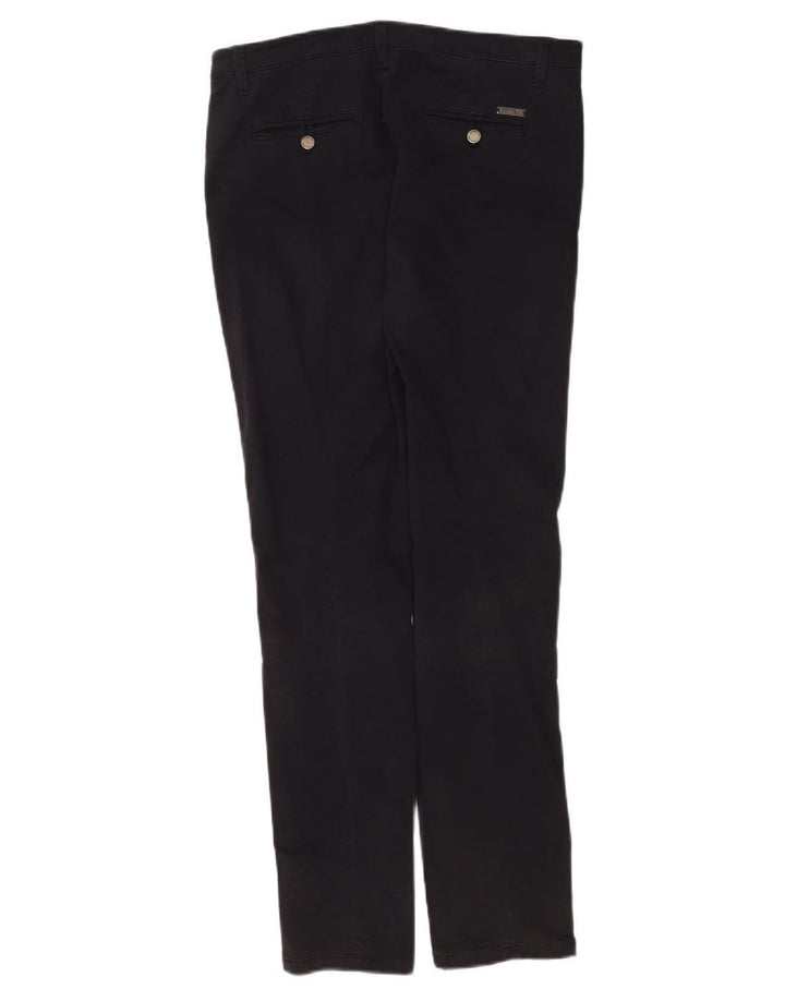 Massimo Dutti Pantalon Slim Femme EU 40 Medium W30 L30 Bleu Marine