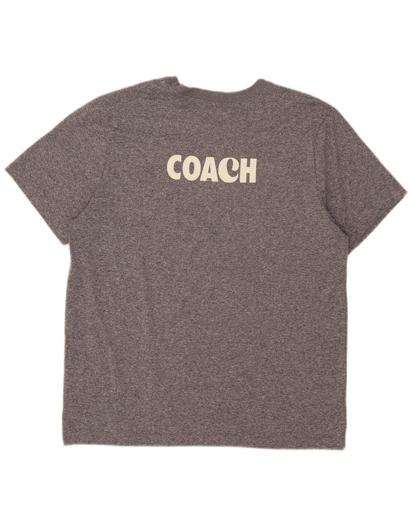 Nike Womens Soccer Camp Graphic T-Shirt Top UK 16 Large Gris Moucheté