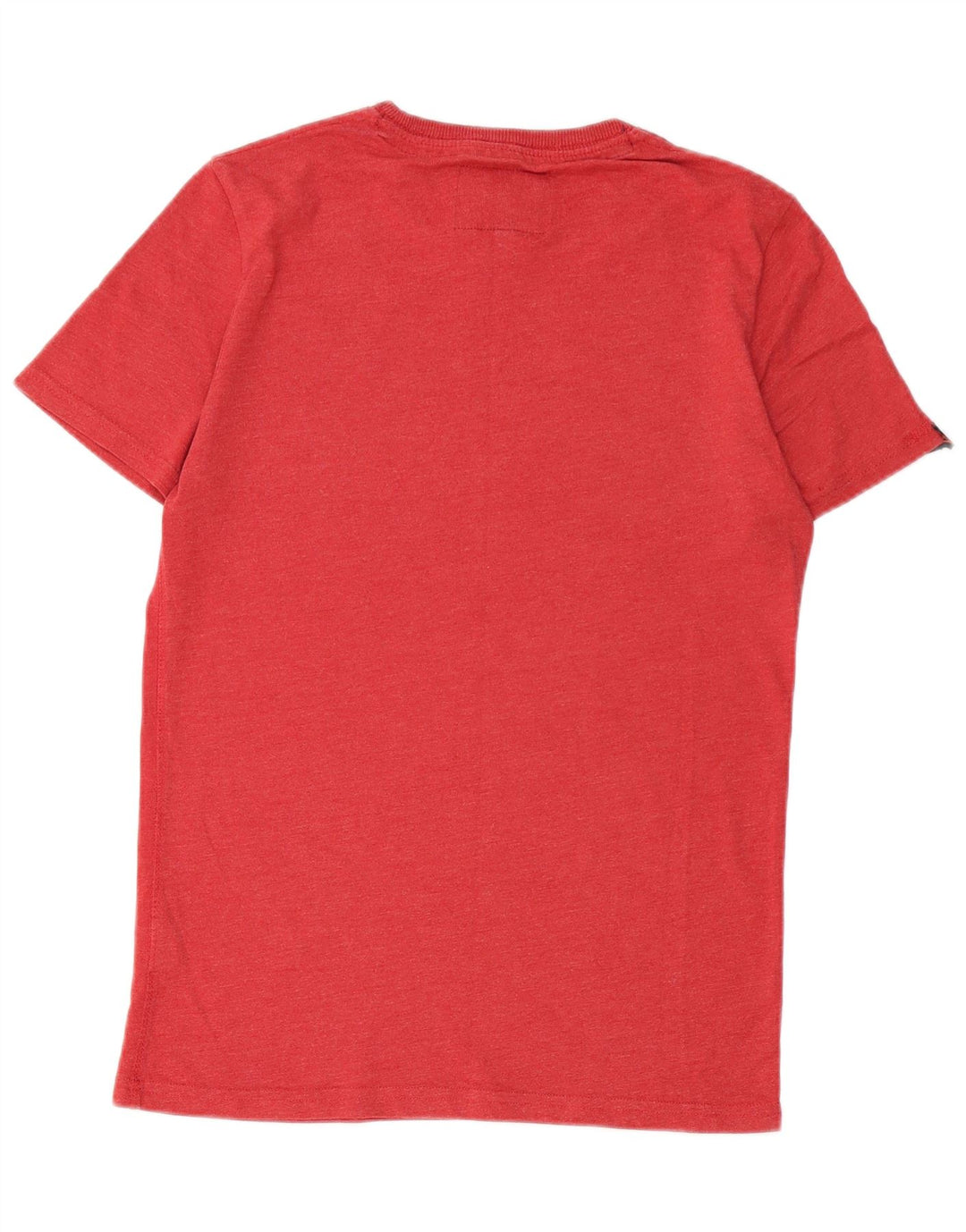 SUPERDRY T-Shirt Graphique Homme Rouge Moyen Coton