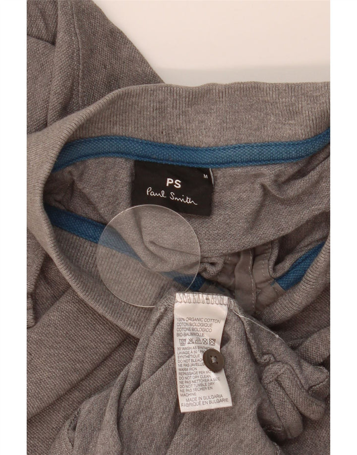 PAUL SMITH Polo Homme Gris Moyen Coton