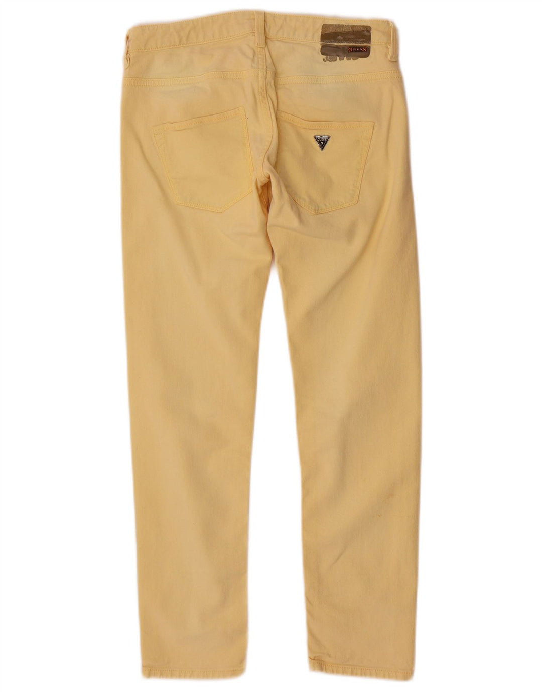 Guess Femme Sophie Slim Jean W28 L26 Jaune