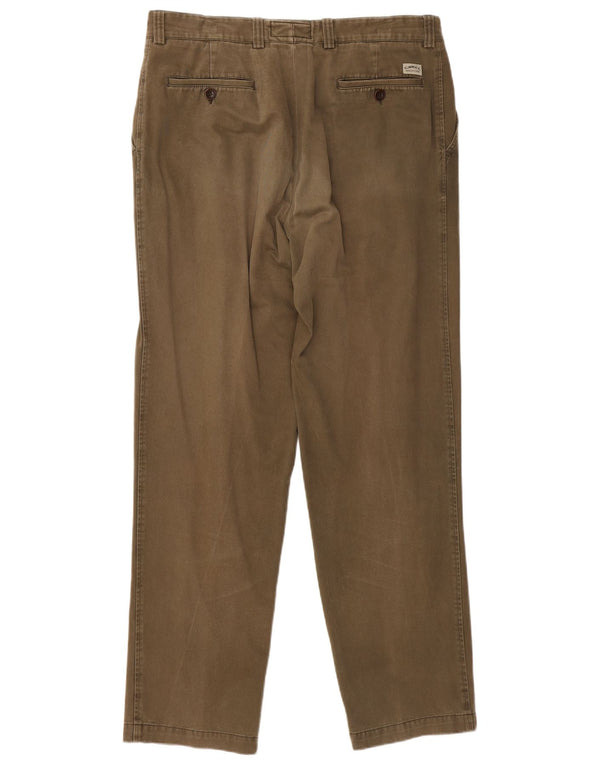 Camel Active Pantalon Chino Pegged Homme IT 52 XL W36 L31 Coton Kaki