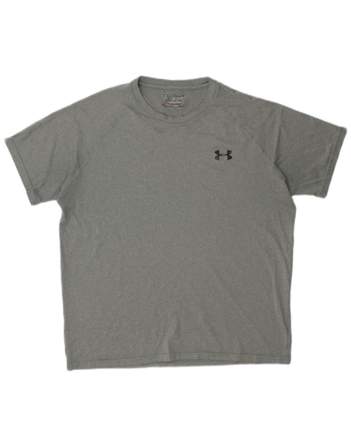 UNDER ARMOUR Tee-Shirt Heat Gear Homme Gris Moyen